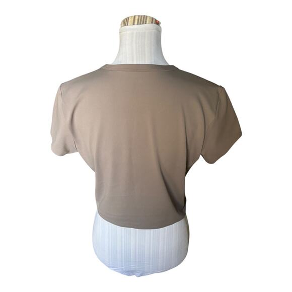 UNIQLO Cropped TShirt Gray Size L - Picture 2 of 4